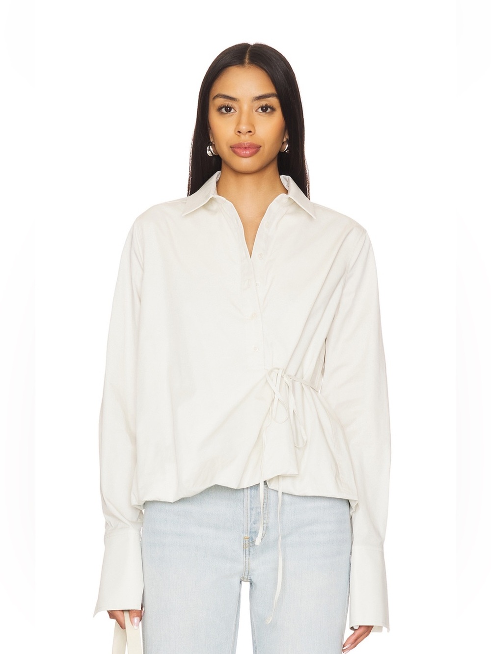 Eaves Bibas Shirt - Chalk